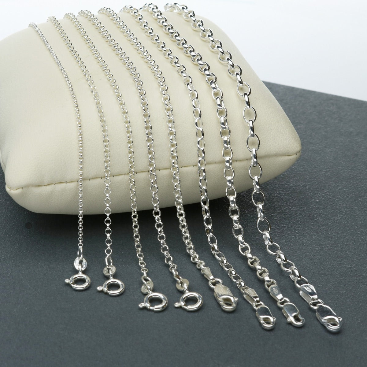 Sterling Silver Belcher Chain