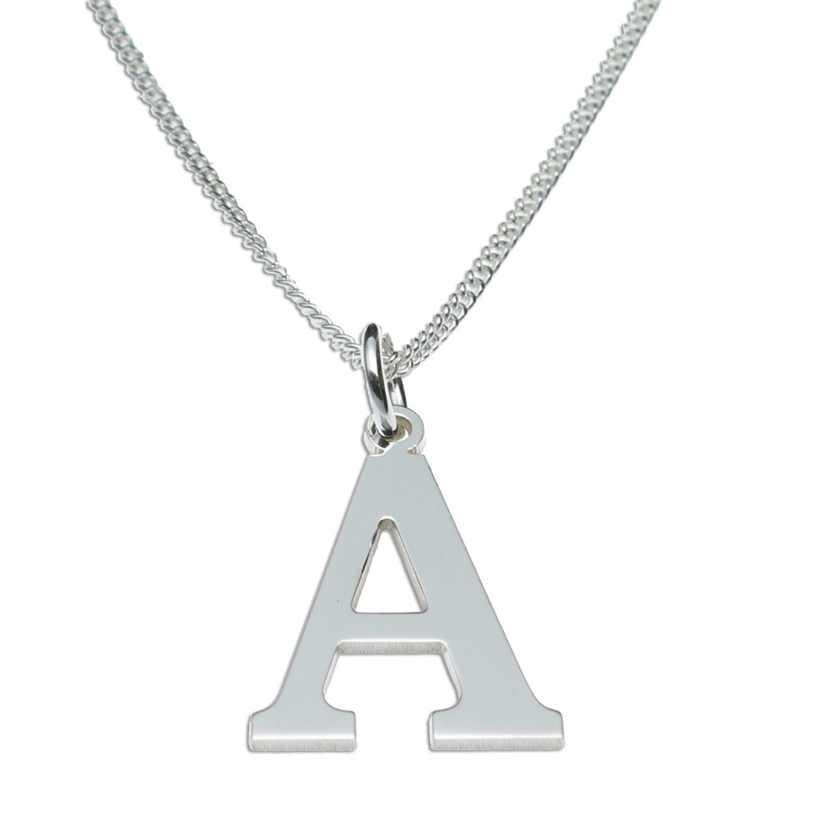 Sterling Silver Bookman Initial