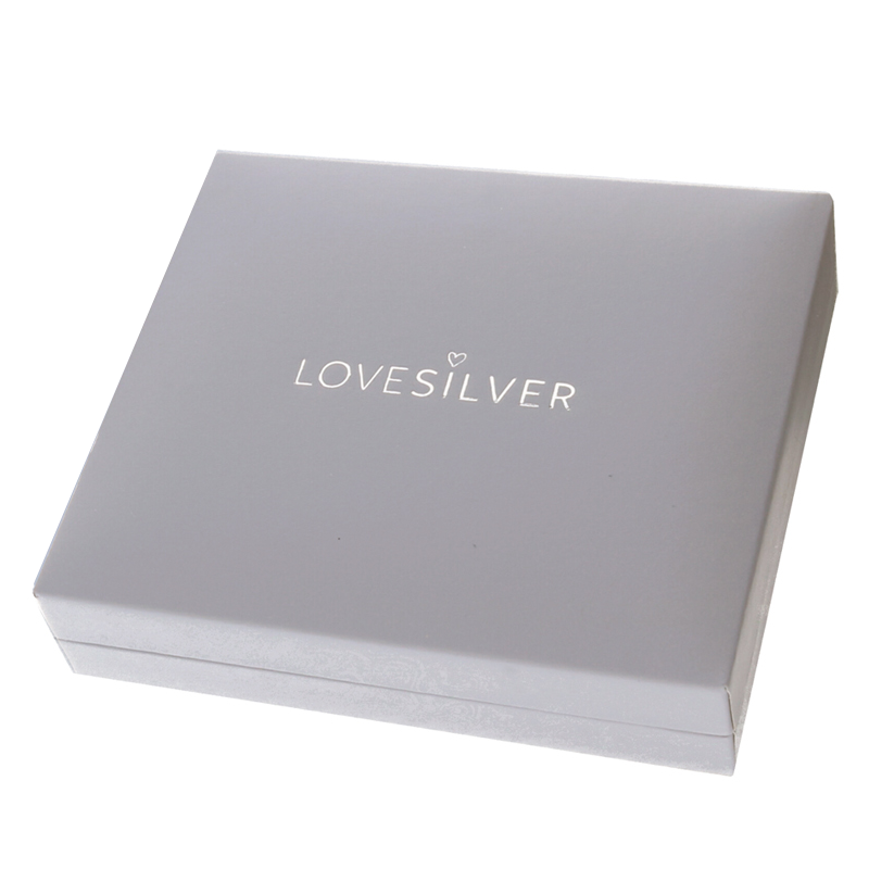 9ct White Gold Diamond Set Heart Pendant & Optional Chain - Love Silver Jewellery