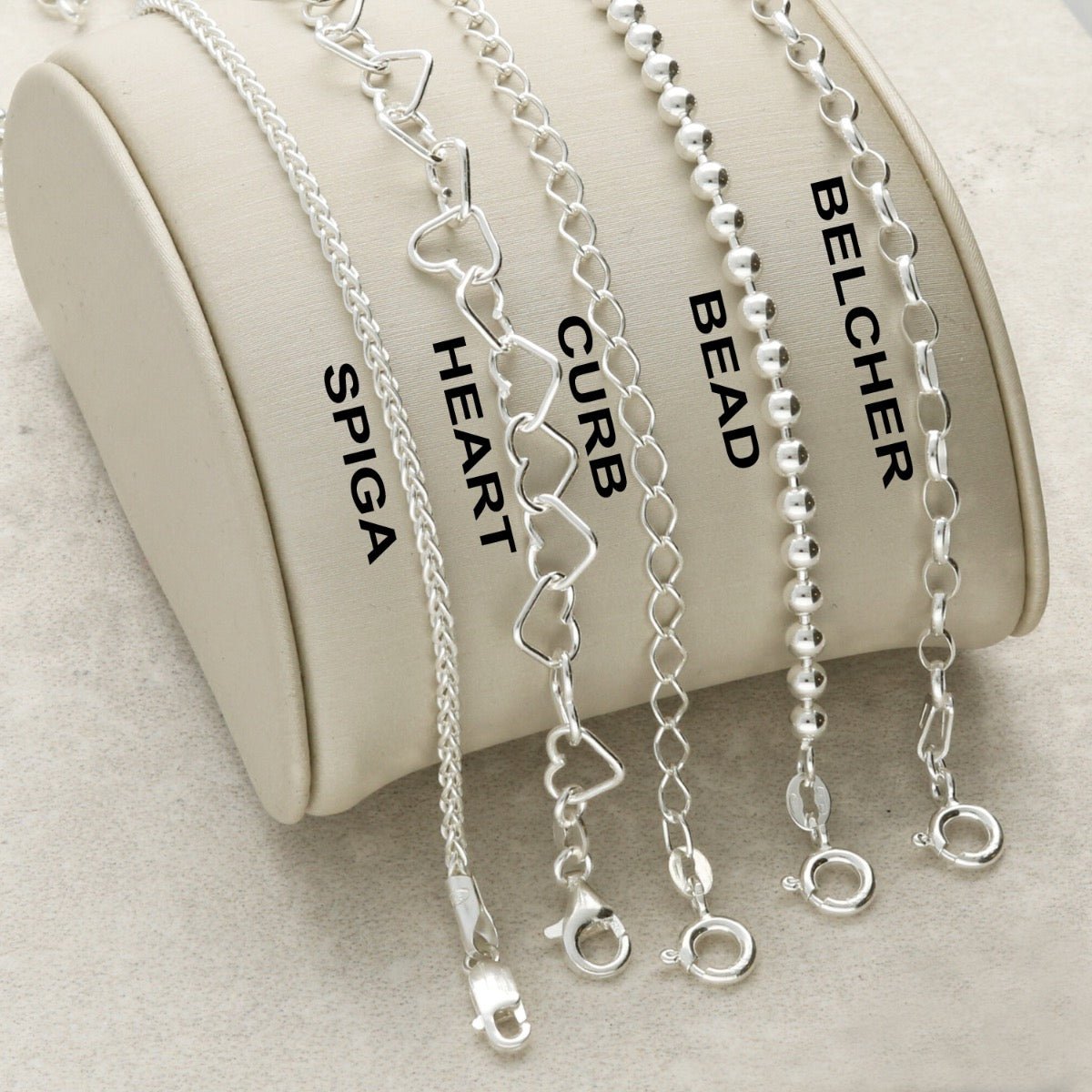 Sterling Silver Bracelet Various Styles - Love Silver Jewellery