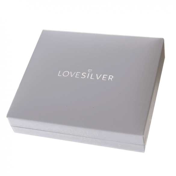Sterling Silver Engraved Vertical Double Heart Keyring