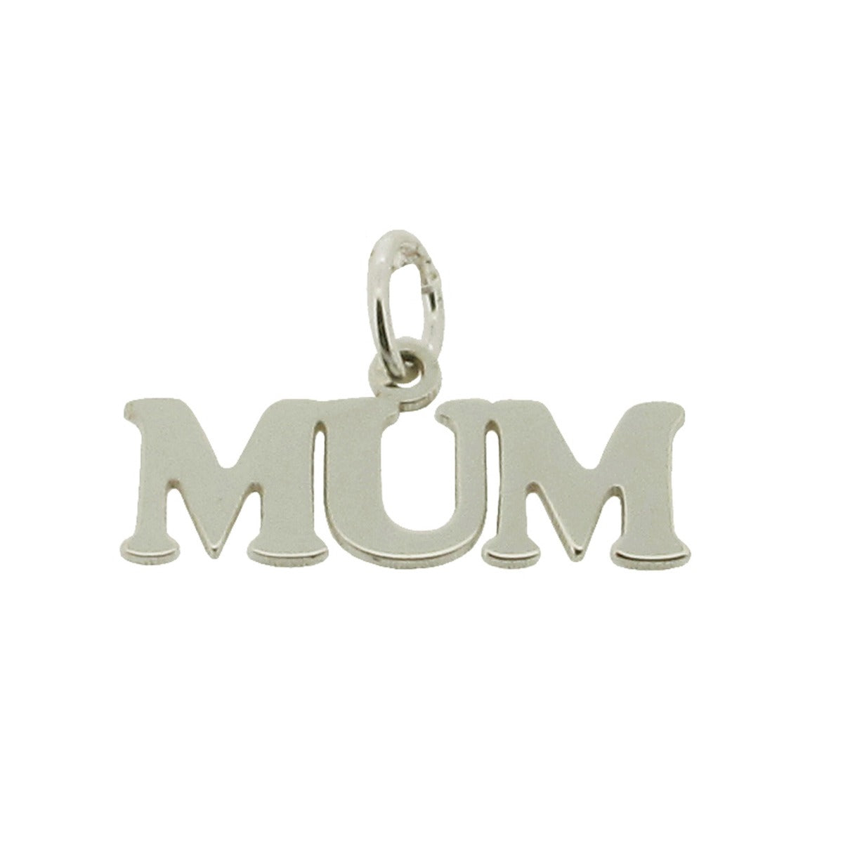 Sterling Silver Mum Pendant