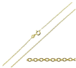 9ct Yellow Gold Banana Split Style Mum Necklace