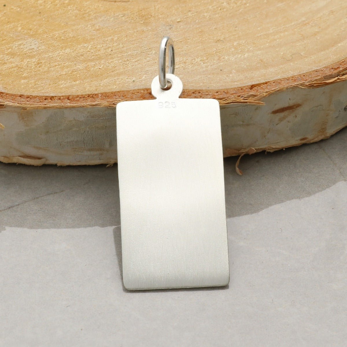 Sterling Silver St Christopher Ingot With Optional Engraving and Chain - Love Silver Jewellery