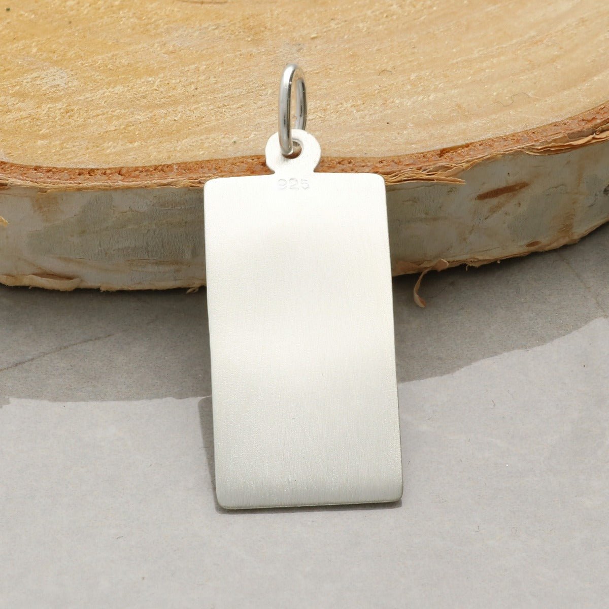 Sterling Silver Custom Hallmarked St Christopher Ingot With Optional Engraving and Chain - Love Silver Jewellery