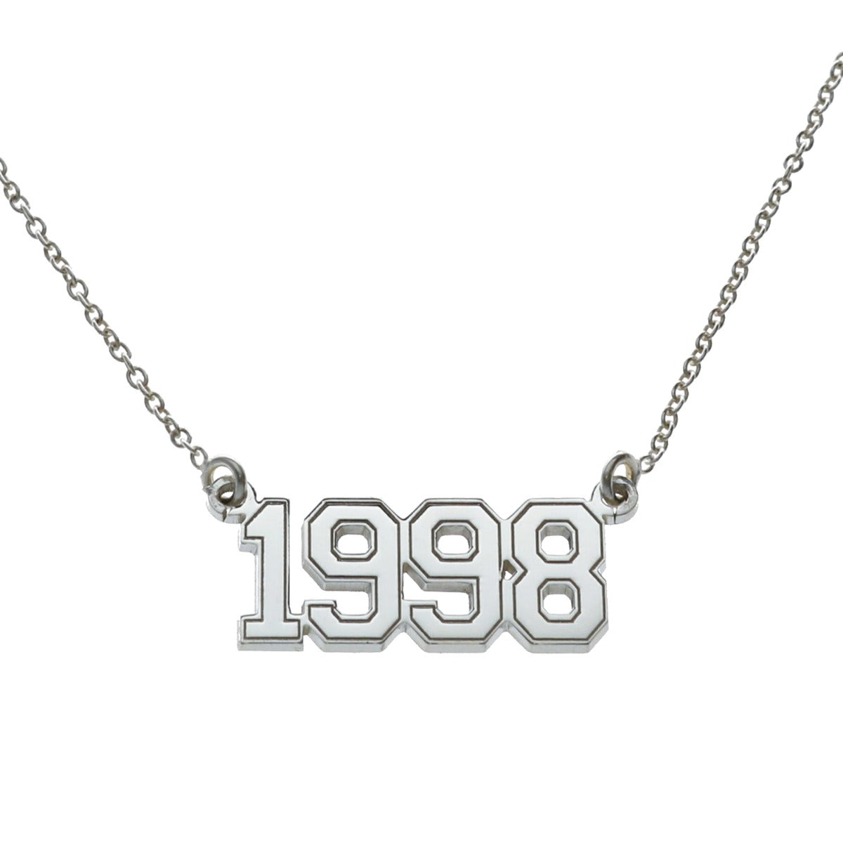 Year Plate Necklace