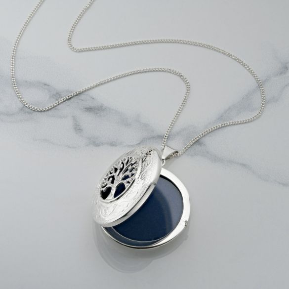Large Tree of Life Locket With Free Engraving