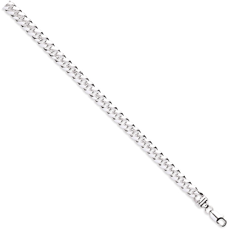 Sterling Silver 7.5mm Cuban Gents Chain