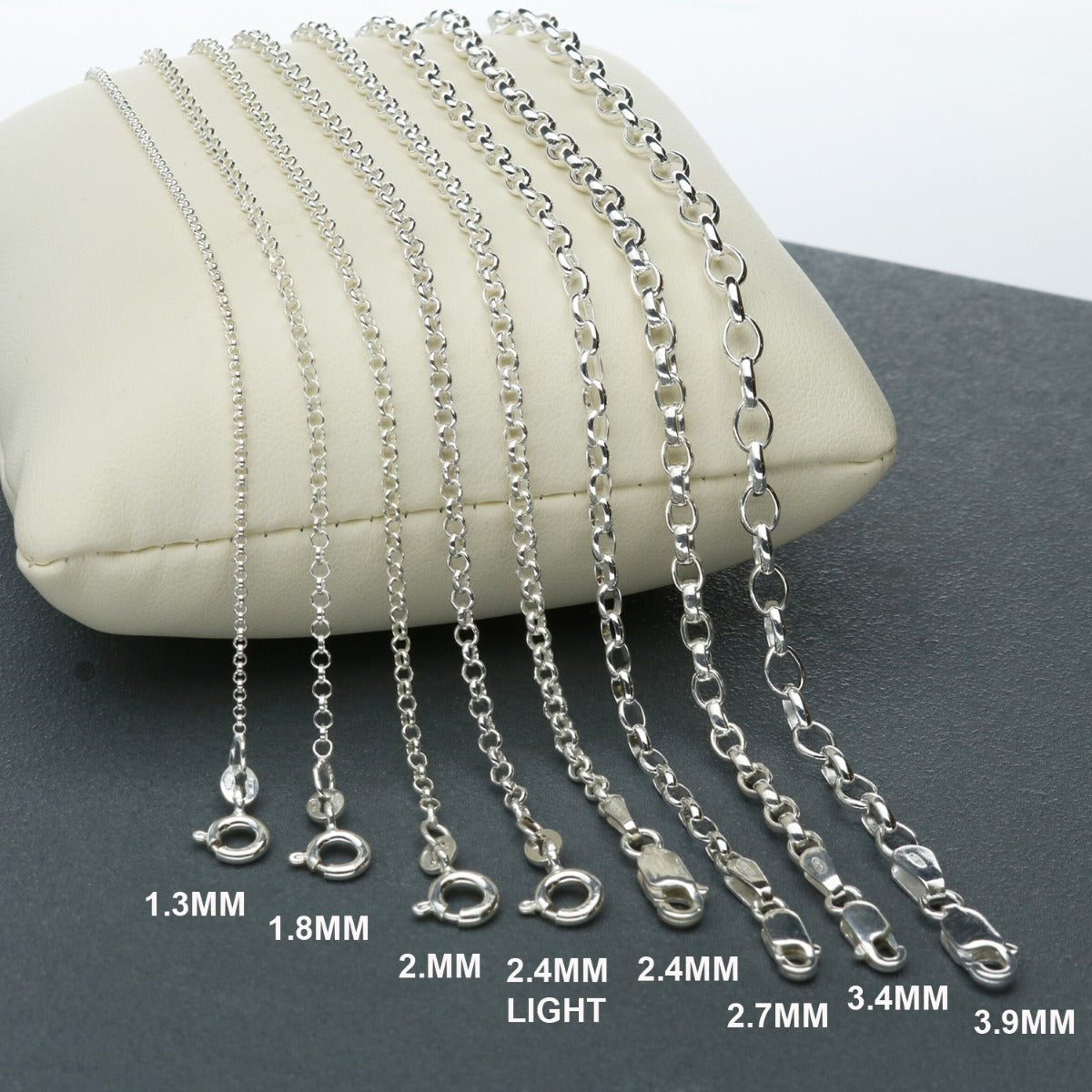 Sterling Silver Belcher Chain