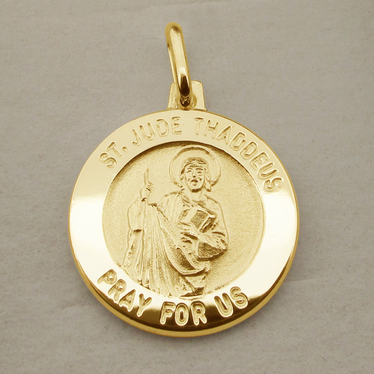 9ct Yellow Gold Vermeil St Jude Thaddeus Medal