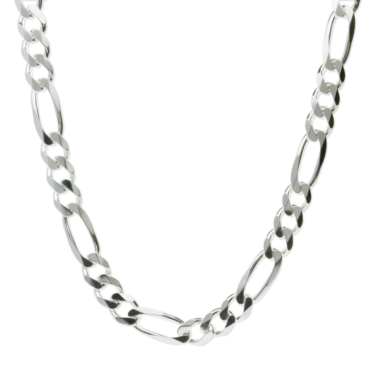 Sterling Silver Men's 6mm Figaro Chain