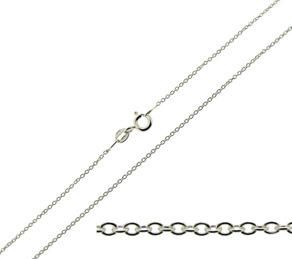9ct White Gold Script Style Personalised Name Necklace