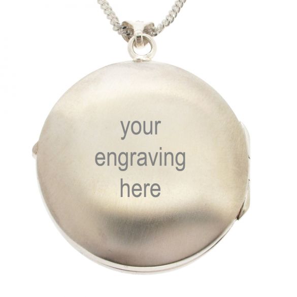 Large Tree of Life Locket With Free Engraving